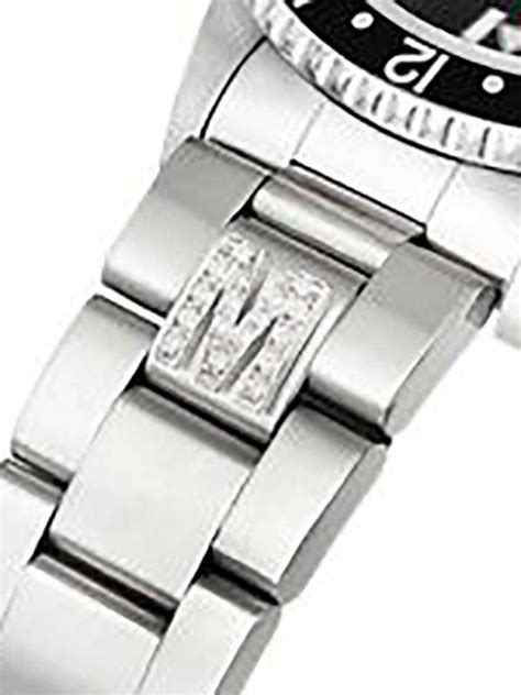 lettera maglia rolex|CLIP BRACCIALE ROLEX OYSTER LETTERA R CON DIAMANTI.